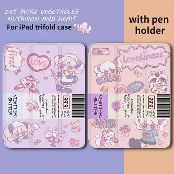 Защитный чехол для Ipad Maid Cat 34 см, скидка 30%, прозрачный японский чехол с рисунком 8/9 поколения pro11, женский корпус air4/5 iPad 2021 Gen910.2