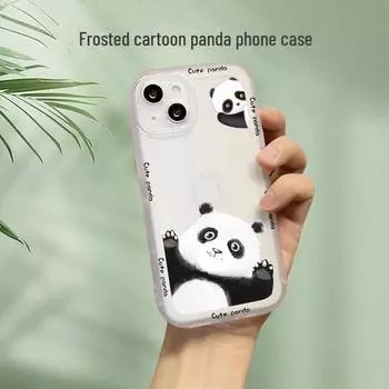 Защитный чехол для iPhone 15 с рисунком панды для Apple 14/13/11 - чехол для мобильного телефона с защитой от падения Panda 2. iPhone 14 PRO(6.1)