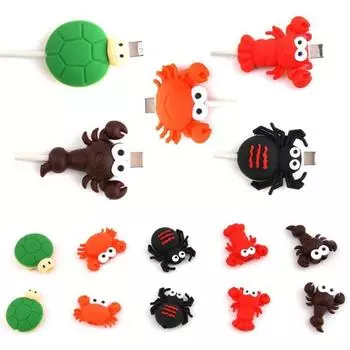 Защитный чехол для кабеля зарядки мобильного телефона Защитная крышка шнура наушников Защитная оболочка линии зарядного устройства Защитный чехол для кабеля