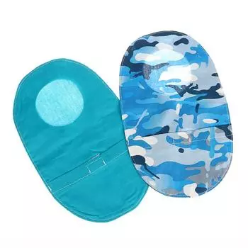 Защитный чехол для калоприемника, чехол для дренажного мешка, красивый и не громоздкий, дышащий, из хлопка, легко устанавливается, водонепроницаемый