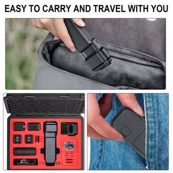 Защитный чехол для камеры DJI Osmo Pocket 3, защитный экран, прочный защитный чехол для ПК для кинематографистов