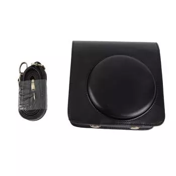 Защитный чехол для камеры из искусственной кожи с ремешком для SQ6 (черный)