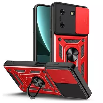 Защитный чехол для камеры Tecno POVA 5 4 Pro Pova4 Pova 3 Neo 2 Spark Go 2023 10 Pro 9 8 6 8c Smart 7 Armor Hybrid Ring задняя крышка For Spark 8C чёрный