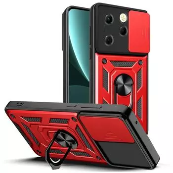 Защитный чехол для камеры Tecno Spark 20 Pro 20C 10 Pro 9 8 8c POVA 5 4 Pro Neo 2 POP 8 7 Go 2024 Armor Hybrid Ring задняя крышка For Smart 7 золотой