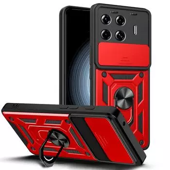 Защитный чехол для камеры Tecno Spark 20 Pro + Spark 20 20C 10 Pro 9 8 8c POVA 5 4 Pro Neo 2 Go 2024 Armor Hybrid Ring задняя крышка For Spark Go 2024 красный
