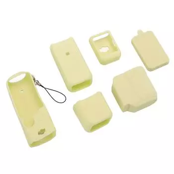 Защитный чехол для карманной камеры с защитой экрана объектива, силиконовый, устойчивый к царапинам, пыленепроницаемый, ударопрочный жёлтый