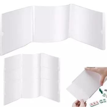 Защитный чехол для карт маджонга Прозрачный чехол для карт маджонга Непромокаемый держатель для карт маджонга Подарок для любителей маджонга 2pcs