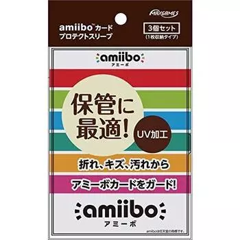 защитный чехол для карты amiibo (пакет 3)