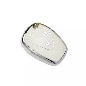 Защитный чехол для ключей, чехол для брелока для Renault/Megane/Duster/Modus/Espace/Laguna/Logan 2 button Black