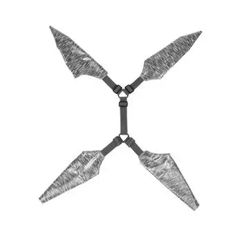 Защитный чехол для лап собаки, устойчивый к истиранию, защитный чехол для локтей и ног собаки, водонепроницаемый чехол для собак размера L