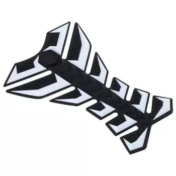 Защитный чехол для масляной подушки мотоцикла, водонепроницаемые резиновые наклейки 3D красный