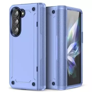 Защитный чехол для мобильного телефона Samsung Z Fold 5 Fold5 для Samsung Galaxy Z Fold 5 5G, двухслойные чехлы с шарнирным механизмом Samsung z fold 5 красный