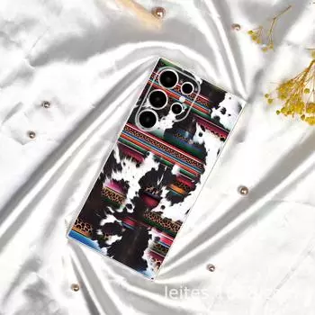 Защитный чехол для мобильного телефона Samsung S23A55 с комбинированной текстурой и полностью закрывающим объективом, дизайном против падений прозрачный