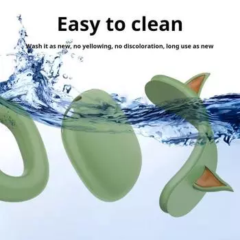 Защитный чехол для наушников 360-градусная защита, ударопрочный, простая установка, чехол-амбушюр, оголовье зелёный