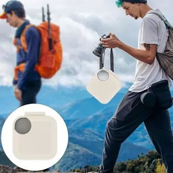 Защитный чехол для наушников CMF Buds, защита на 360 градусов, силиконовый, амортизирующий, пылезащитный, легкий, портативный, со шнурком, для всего тела оранжевый