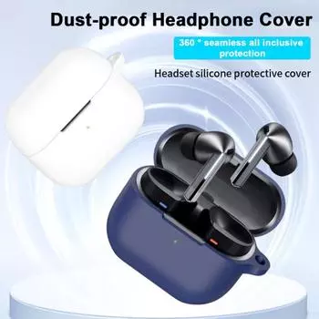 Защитный чехол для наушников, однотонный, ударопрочный, с защитой на 360 градусов, силиконовый чехол для зарядки, защитный чехол для SamsungGalaxy Buds 3/3pro серый