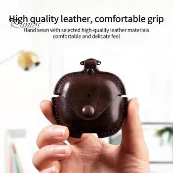 Защитный чехол для наушников, полная защита, ударопрочный, ударопрочный защитный чехол для наушников AirPods 4 светло-коричневого