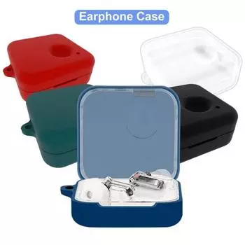 Защитный чехол для наушников премиум-класса Гибкий экологически чистый износостойкий красный