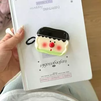 Защитный чехол для наушников Pro2, чехол для наушников второго и третьего поколения, версия с шумоподавлением, третье поколение, четвертое поколение, корейский милый забавный чехол Apple Airpods Pro [Red Nose Pang Tiger] Send Ring