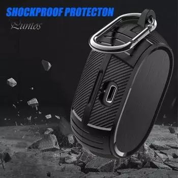 Защитный чехол для наушников, противоударный, мягкий, из ТПУ, защита для беспроводных наушников Jabra Elite 7 Pro/7 Active чёрный