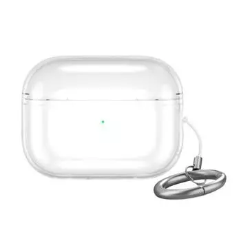 Защитный чехол для наушников, противоударный, прозрачный, мягкий, из ТПУ, Bluetooth-совместимый раздельный чехол для наушников для AirPods Pro 2 чистый