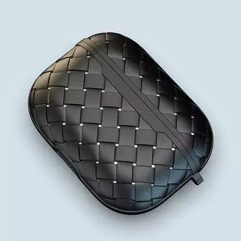 Защитный чехол для наушников, пыленепроницаемый, толстый, модный, мягкий, из ТПУ, с тканым узором, чехол для наушников для AirPods 1/2/Pro for AirPods 1/2 серый