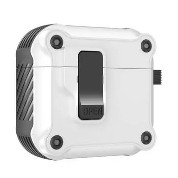 Защитный чехол для наушников, ударопрочный, ударопрочный, защита на 360 градусов, защитный чехол для AirPods 4 for Airpods 4 белый