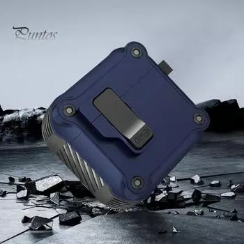 Защитный чехол для наушников, ударопрочный, ударопрочный, защита на 360 градусов, защитный чехол для AirPods 4 for Airpods 4 зелёный