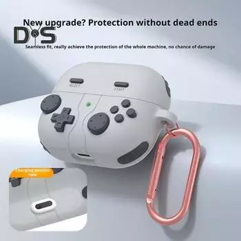 Защитный чехол для наушников, ударопрочный, устойчивый к царапинам, простая установка, защитный чехол для зарядного устройства наушников для SamsungGalaxy Buds3/3Pro розовый