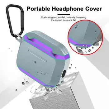 Защитный чехол для наушников, ударопрочный, устойчивый к царапинам, защитный чехол для всего корпуса, чехол для наушников AirPods 4 for Airpods 4