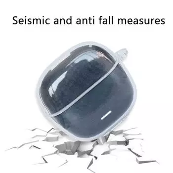 Защитный чехол для наушников Yousheng, прозрачный дизайн, ударопрочный, простой в установке защитный чехол для Redmi Buds 6