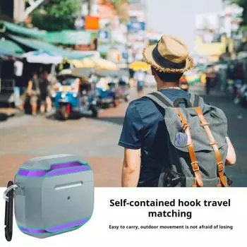 Защитный чехол для наушников Yousheng, ударопрочный, устойчивый к царапинам, защитный чехол для всего корпуса, чехол для наушников AirPods 4 for Airpods 4