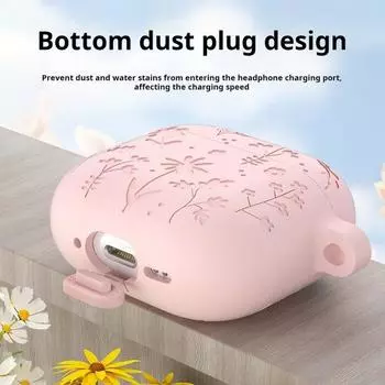 Защитный чехол для наушников, защитный чехол для зарядки, ударопрочный, ударопрочный, утолщенный, с полным покрытием, силикон зелёный