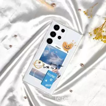 Защитный чехол для объектива Samsung S23A55 Sky Painting All-Inclusive Anti Fall Samsung S20ULTRA прозрачный