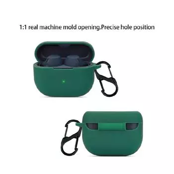 Защитный чехол для переноски, противоударный, совместимый для наушников JabraElite 10, пылезащитный корпус, моющийся чехол для зарядного устройства, чехол красный