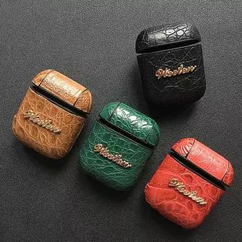 Защитный чехол для ПК Airpods 1 2 Чехол Беспроводная гарнитура Bluetooth для наушников Противоударный чехол For Airpods Case красный