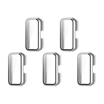 Защитный чехол для ПК-часов Samsung Galaxy Fit 3 SM-R390 (Матовое серебро)