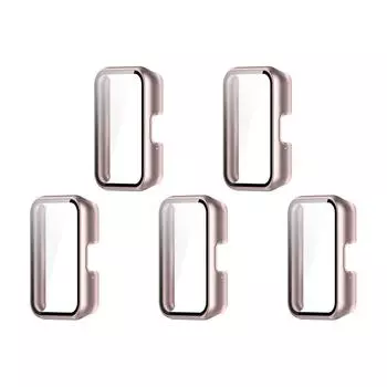 Защитный чехол для ПК-часов Samsung Galaxy Fit 3 SM-R390 (Матовый розовый)