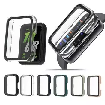 Защитный чехол для ПК и защитное стекло. Полное покрытие. Защитный чехол со всех сторон с закаленным стеклом для Fit3. зелёный