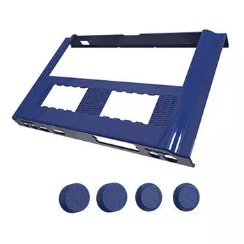 Защитный чехол для ПК с 4 накладками для большого пальца для портативного компьютера Lenovo Legion Go (синий) #