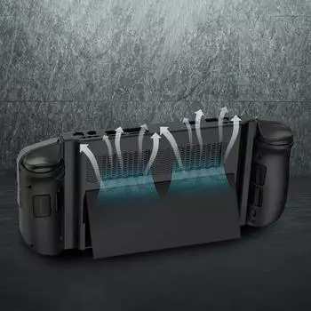 Защитный чехол для ПК, защитный чехол для монитора, нескользящий, с 4 накладками для большого пальца для Lenovo Legion Go 8,8 дюйма, аксессуары слоновая кость