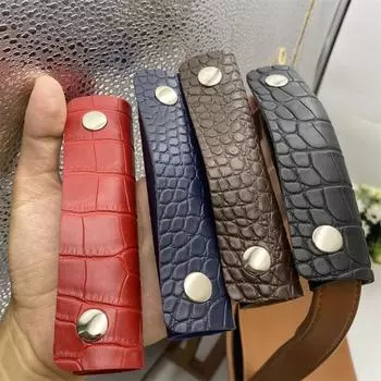 Защитный чехол для подлокотника коляски, защитная пленка для ручки багажа, чехлы для ручек чемодана, часть сумки тёмно-синий