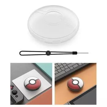 Защитный чехол для Pokemon GO Plus, силиконовый чехол с ремешком, защитный чехол, водонепроницаемый