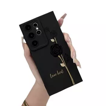 Защитный чехол для полноразмерного объектива Samsung S23A55 с розовой окраской и защитой от падений — эксклюзивно за рубежом. Samsung S21FE чёрный