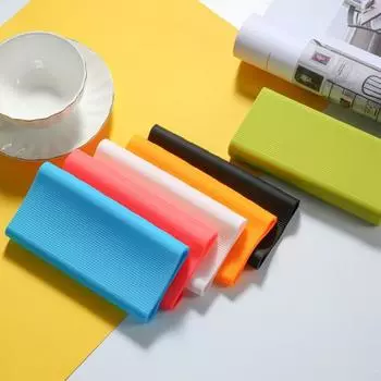 Защитный чехол для Power Bank Мягкий защитный чехол Силиконовый чехол для Power Bank Силиконовый чехол зелёный