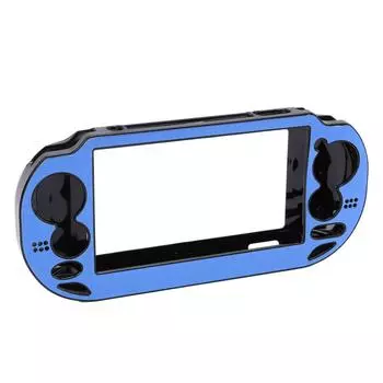 Защитный чехол для PS Vita 1000 из алюминиевого сплава, устойчивый к царапинам, падениям, отпечаткам пальцев, жесткий для игровой консоли синий