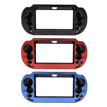 Защитный чехол для PS Vita 1000 из алюминиевого сплава, устойчивый к царапинам и отпечаткам пальцев, игровая консоль, жесткий Blue
