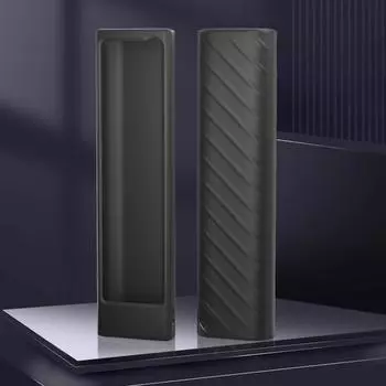 Защитный чехол для пульта дистанционного управления, силиконовые чехлы для пульта дистанционного управления, противоударные, со шнурком, аксессуары для Hisense ERF3C80H ERF3A80H чёрный