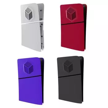 Защитный чехол для рассеивания тепла, сменный корпус игровой машины, совместимый с консолью PS5 Slim чёрный