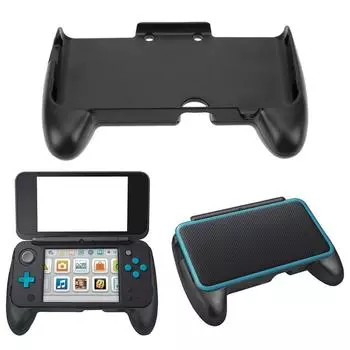 Защитный чехол для рукоятки Nintendo NEW 2DS LL 2DS XL, консоль для NEW 2DSLL 2DS XL, держатель кронштейна для джойстика, чехол Crystal Case чёрный